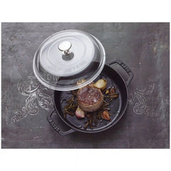 Staub | 8-inch Glass Domed Lid | Cast Iron - Accessories