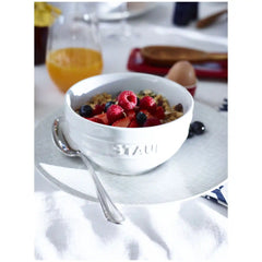 Staub | 6.5-inch / 2-pc, Large Universal Bowl Set, White | Stoneware