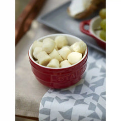 Staub | 3.5-inch / 2-pc, Prep Bowl Set, Cherry | Stoneware