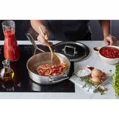 Demeyere | 3 qt Saute Pan, 18/10 Stainless Steel | Essential 5