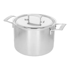Demeyere | 8.5 qt Stock Pot With Lid, 18/10 Stainless Steel | Industry 5