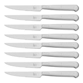 ZWILLING | 8-pc, 18/10 Stainless Steel Porterhouse Steak Knife Set In Black Presentation Box | Steak Sets