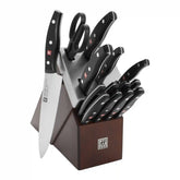 ZWILLING | 15-pc, Self Sharpening Knife block set, Brown | Signature