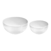 Staub | 2-pc, Large Mixing Bowl Set, White | Stoneware