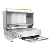 ZWILLING | Built-in Propane Gas Grill, Silver | Flammkraft Model D