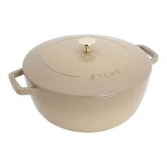 Staub | 5 qt, Essential French Oven, Sesame | Cast Iron