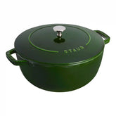 Staub | 5 qt, French oven, Basil | Cast Iron