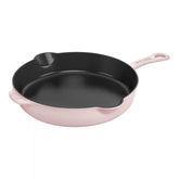 Staub | 8.5-inch, Traditional Deep Skillet, Peony Pink | Cast Iron
