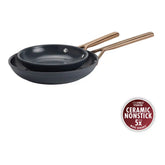 ZWILLING | 2-pc, Frying Pan Set Ceramic Nonstick Titanium | Milano