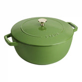 Staub | 5 qt, Essential French Oven, Pistachio | Cast Iron