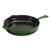 Staub | 11-inch, Traditional Deep Skillet, Basil | Cast Iron
