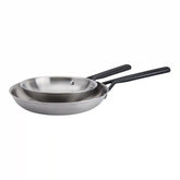 ZWILLING | 2-pc, Stainless Steel Fry Pan Set | MIlano Stainless Steel