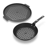ZWILLING | Perforated Carbon Steel Fry pan and Pizza Pan Set | BBQ+