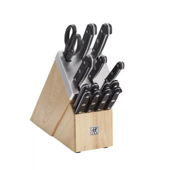 ZWILLING | 15-pc, Knife block set, Natural | ZWILLING Gourmet