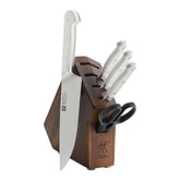 ZWILLING | 6-pc, Knife block set, Acacia | Pro le blanc