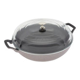 Staub | 3.5 qt, Braiser With Glass Lid, Lilac | Cast Iron