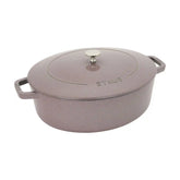 Staub | 6.25 qt, Wide Oval Dutch Oven, Lilac | Cast Iron