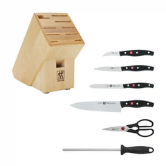 ZWILLING | 7-pc, Knife block set, Natural | Signature