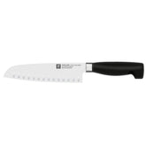 ZWILLING | Santoku 7 inch, hollow edge | Four Star
