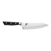 MIYABI | 7-inch Rocking Santoku, Hollow Edge | Evolution