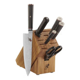 MIYABI | 7-pc, Knife block set, No-Color | Kaizen