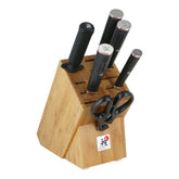 MIYABI | 7-pc, Knife block set, Natural | KAIZEN II 5000FCD