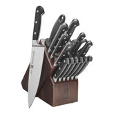 ZWILLING | 16-pc, Knife block set, Walnut | Professional S