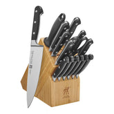 ZWILLING | 16-pc, Knife block set, Brown | Professional S