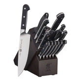 ZWILLING | 16-pc, Knife block set, Walnut | Pro
