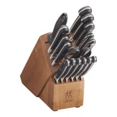 ZWILLING | 17-pc, Knife block set, Natural | Pro