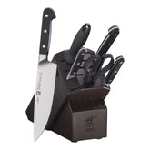 ZWILLING | 7-pc, Knife block set, Walnut | Pro