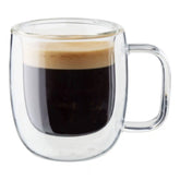 ZWILLING | 2-pc Espresso Glass Mug Set, Double Wall | Sorrento Plus Double Wall Glassware