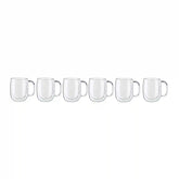 ZWILLING | 12-oz-/-8-pc Coffee Glass Mug Set | Sorrento Plus Double Wall Glassware