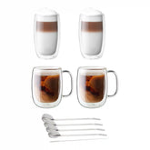 ZWILLING | 9-pc Coffee And Beverage Set | Sorrento Double Wall Glassware