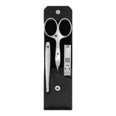 ZWILLING | 3-pc Leather Manicure Pedicure Set With Compact Nail Clippers | PREMIUM