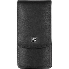 ZWILLING | 3-pc, Leather Manicure Pedicure Set With Nail Clippers, Matte Black | CLASSIC