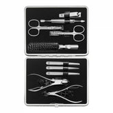 ZWILLING | 10-pc, Matte Black, Leather, Manicure Pedicure Set | CLASSIC