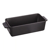 Staub | 11.25 inch x 5-inch, Loaf Pan, Matte Black | Cast Iron