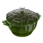 Staub | 3 qt, Artichoke, Dutch Oven, Basil | Cast Iron