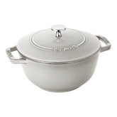 Staub | 3.75 qt, Essential French Oven, White Truffle | Cast Iron