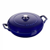 Staub | 3.5 qt, Braiser, Dark Blue | Cast Iron