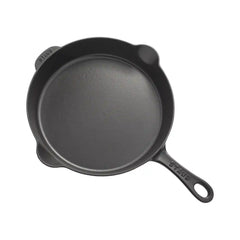 Staub | 11-inch, Traditional Deep Skillet, Matte Black | Cast Iron
