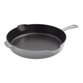 Staub | 11-inch, Traditional Deep Skillet, Graphite Grey | Cast Iron