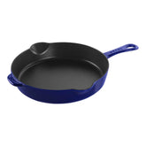 Staub | 11-inch, Traditional Deep Skillet, Dark Blue | Cast Iron