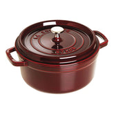 Staub | 13.25 qt, Round, Dutch Oven, Grenadine | Cast Iron