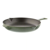 Staub | 12-inch, Fry Pan, Basil | Cast Iron