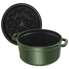 Staub | 2.75 qt, Round, Dutch Oven, Basil | Cast Iron