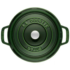Staub | 2.75 qt, Round, Dutch Oven, Basil | Cast Iron