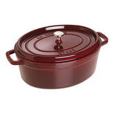 Staub | 5.75 qt, Oval, Dutch Oven, Grenadine | Cast Iron