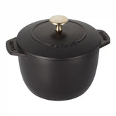 Staub | 1.5 qt, Petite French Oven, Matte Black | Cast Iron